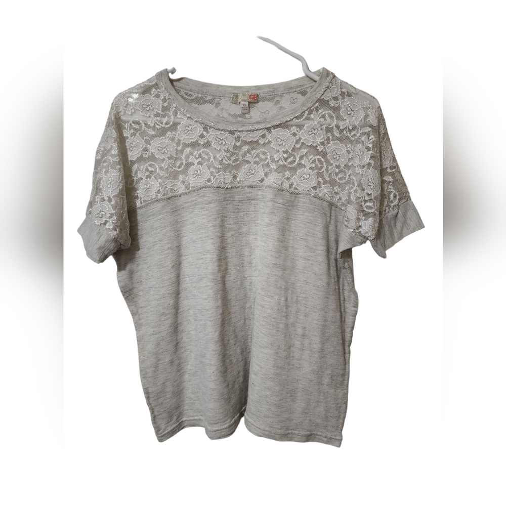 Gianni Bini Floral Tee, Size XS